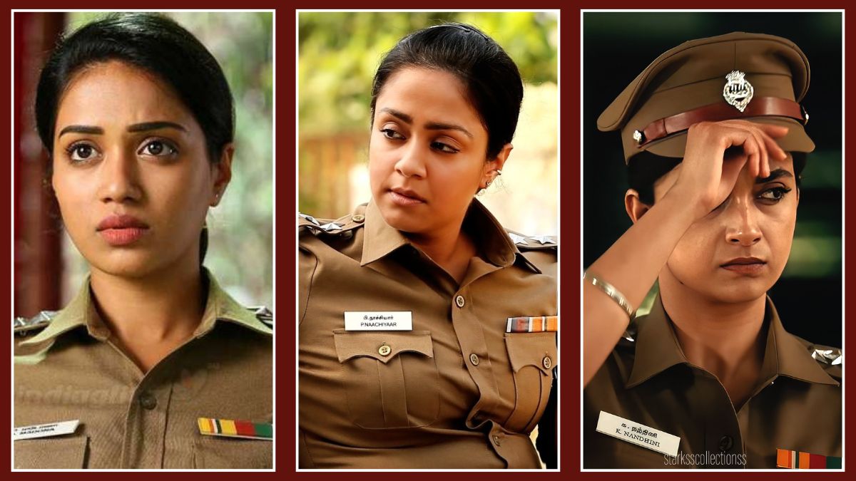 பிரபல தமிழ் நடிகைகளின் போலீசாக நடித்த திரைப்படங்கள்