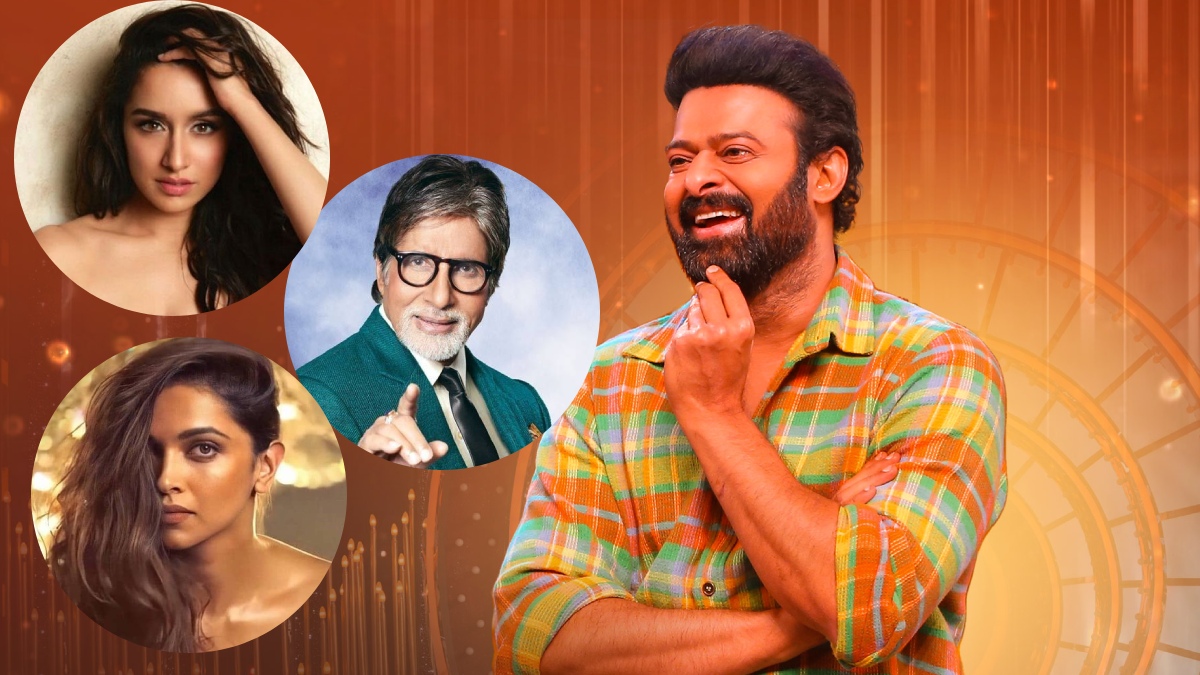 प्रभास की फिल्मों में नजर आए ये बॉलीवुड सितारे