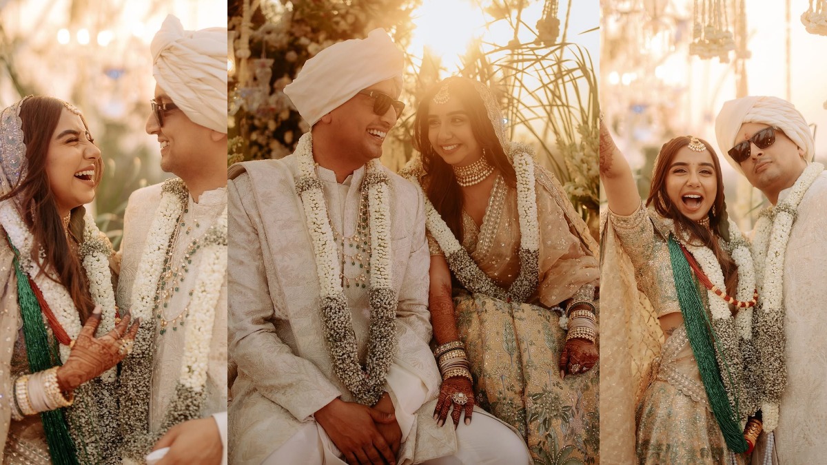 Prajakta Koli ने Vrishank Khanal की ड्रीम वेडिंग: देखें शादी की खूबसूरत तस्वीरें