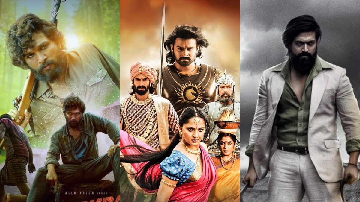 Top 10 Highest Grossing Hindi Dubbed South Films | Highest Grossing South Films | Pushpa