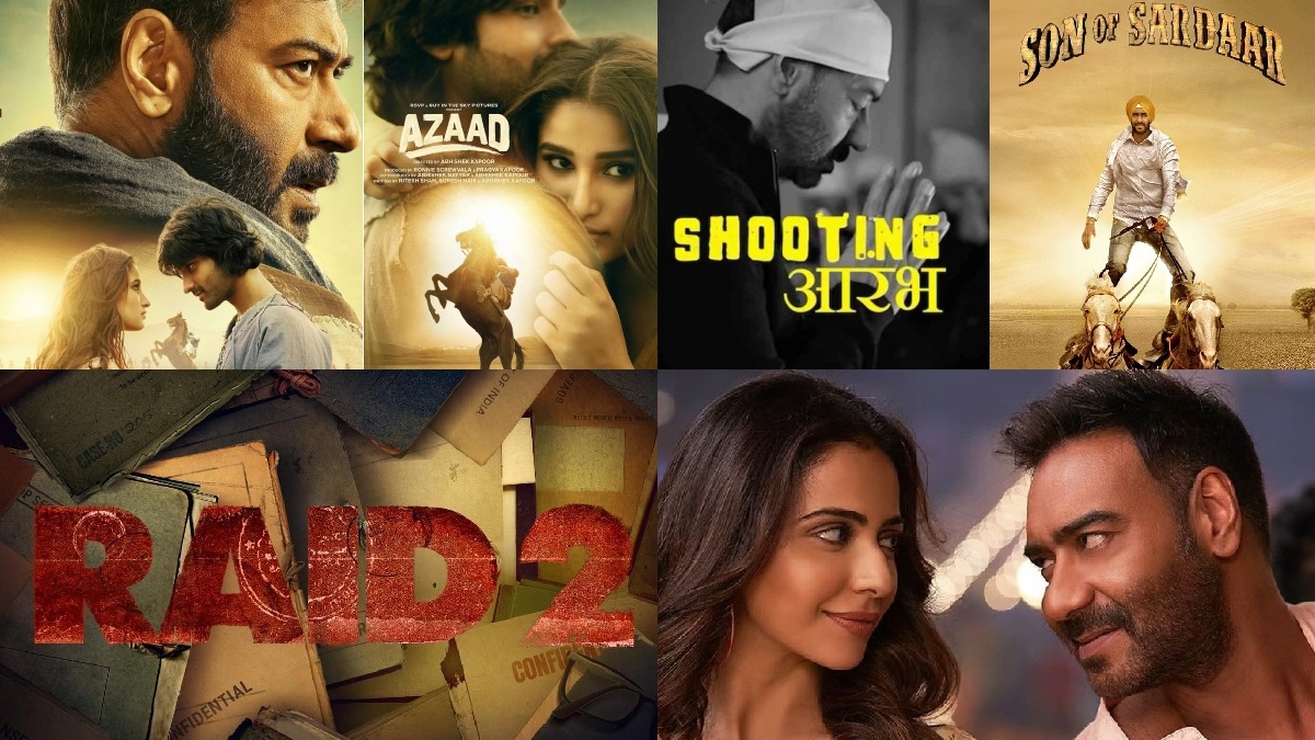 अजय देवगन की ये अपकमिंग फिल्में 2025 में बॉक्स-ऑफिस पर मचाएंगी धूम