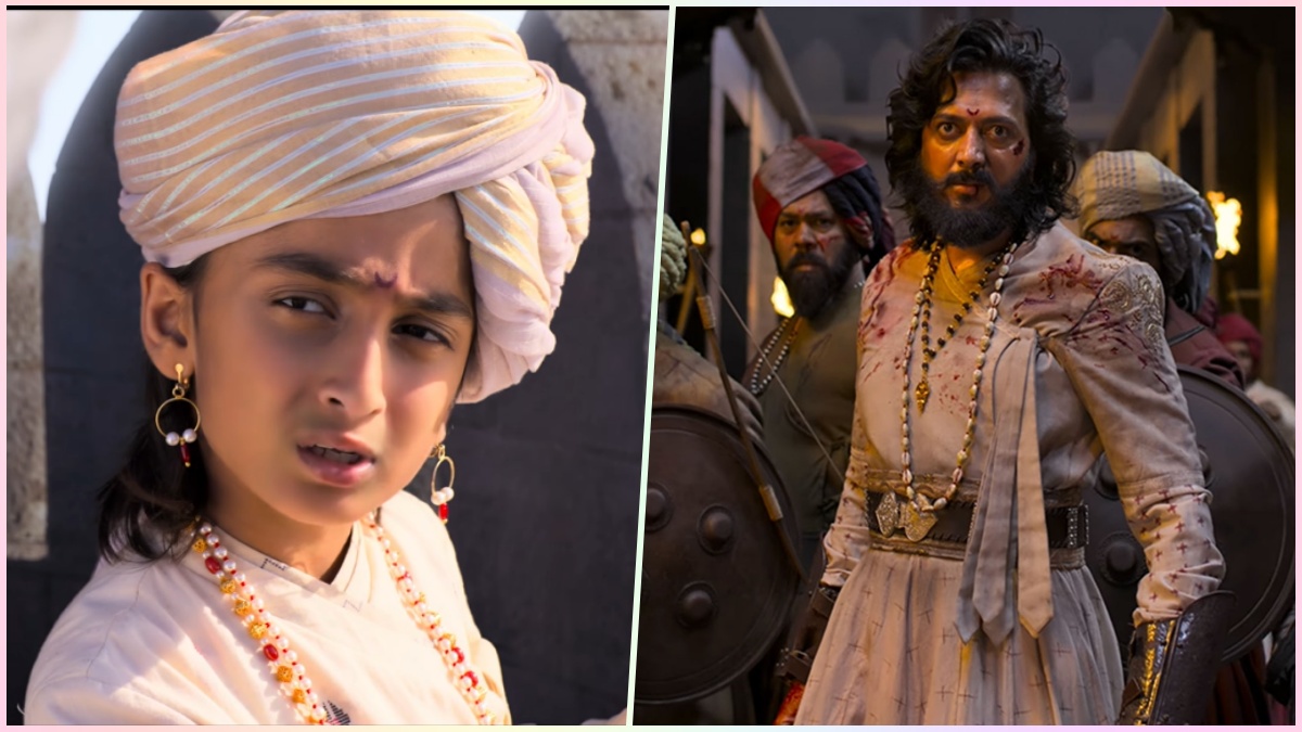 Raja Shivaji Trailer Out: Riteish Deshmukh’s 10-Year-Old Son Rahyl Makes His Debut in the Upcoming Film
