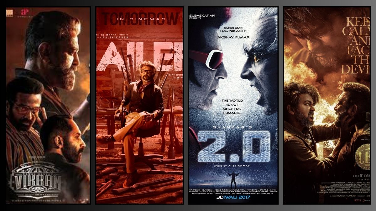 500 கோடி வசூல் சாதனை படைத்த தமிழ் திரைப்படங்கள்