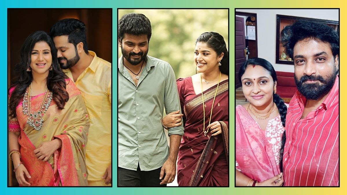 ரீல் ஜோடியிலிருந்து ரியல் ஜோடியாக மாறிய நடிகர்கள், கோ-ஸ்டாரையே காதலித்து திருணம் செய்த சீரியல் நடிகர்கள் 