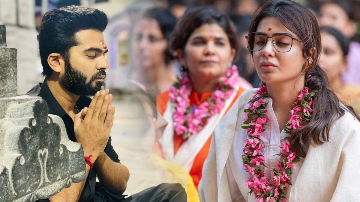 ரஜினி, சமந்தா முதல் சிலம்பரசன்: ஆன்மீக ஈடுபாடு கொண்ட டாப் தமிழ் பிரபலங்கள்