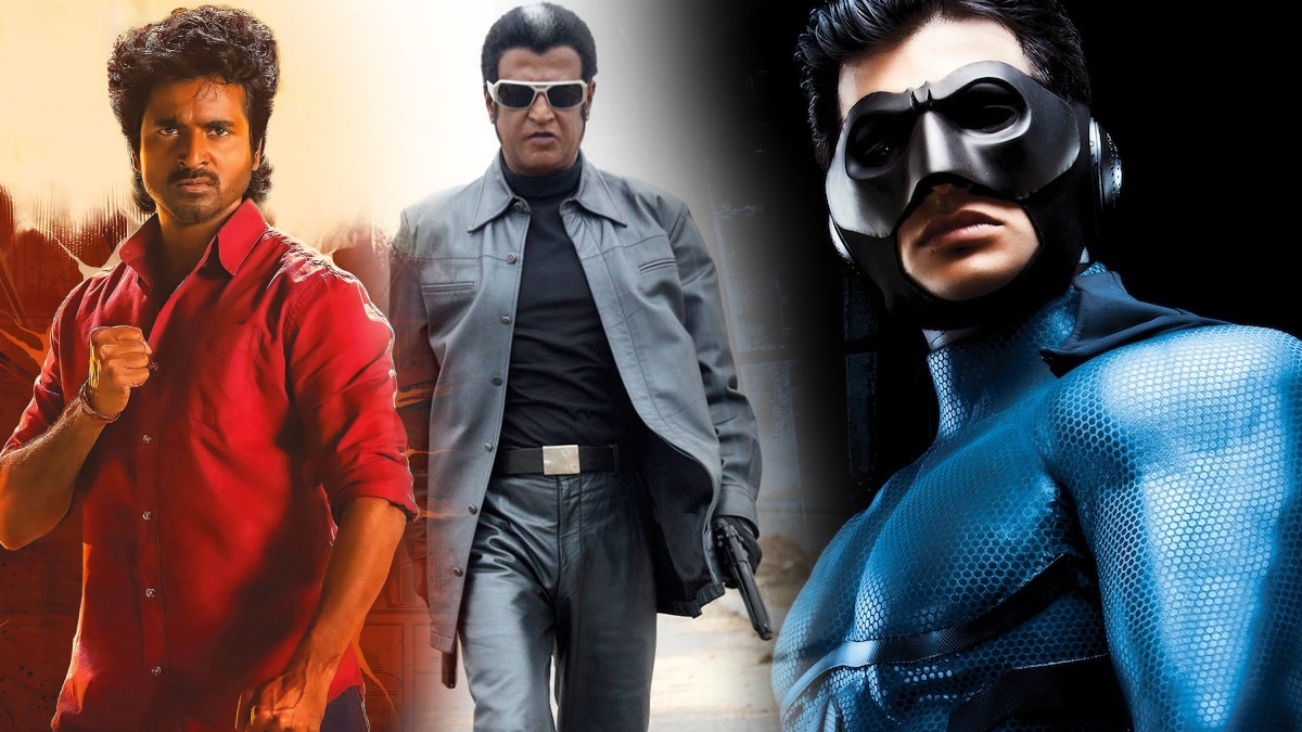 எந்திரன் முதல் மாவீரன்: சூப்பர் ஹீரோ தமிழ் சினிமா திரைப்படங்கள் லிஸ்ட்