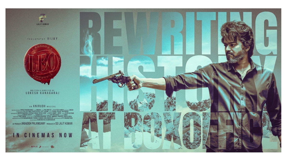 4 நாளில் 400 கோடி வசூலா... பாக்ஸ் ஆபிஸில் புதிய சாதனை படைத்த தளபதி விஜய்-ன் லியோ