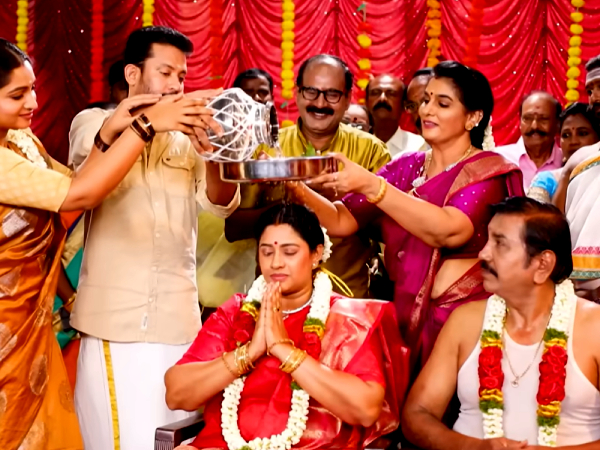சாமர்த்தியமாக தமிழ் & சரஸ்வதியை சுபமுகூர்த்த நிகழ்ச்சியில் பங்கேற்க வைத்த நடேசன்