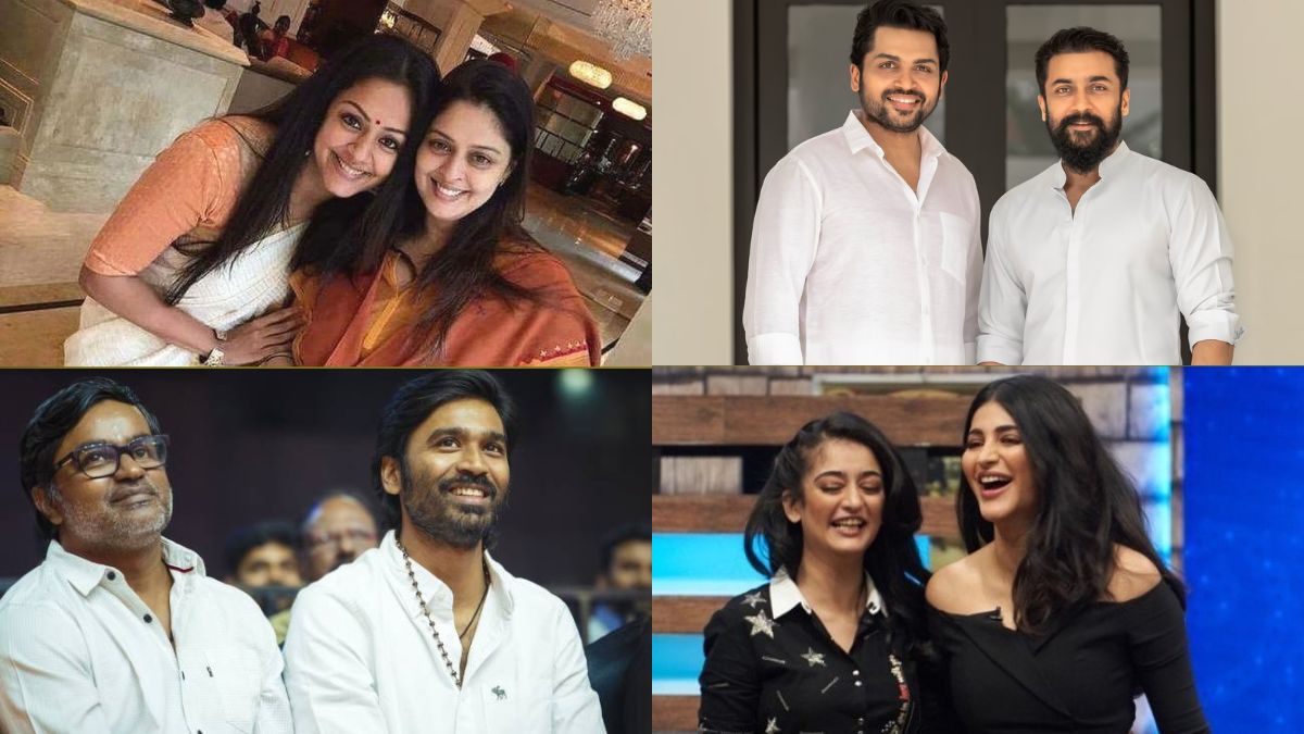 The Powerful Sibling Bonds: Celebrating Tamil Cinema's Legendary Sibling Stars