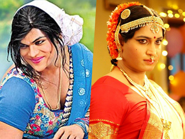 లేడీ గెటప్ లో ప్రేక్షకులను మొప్పించిన టాలీవుడ్ నటులు