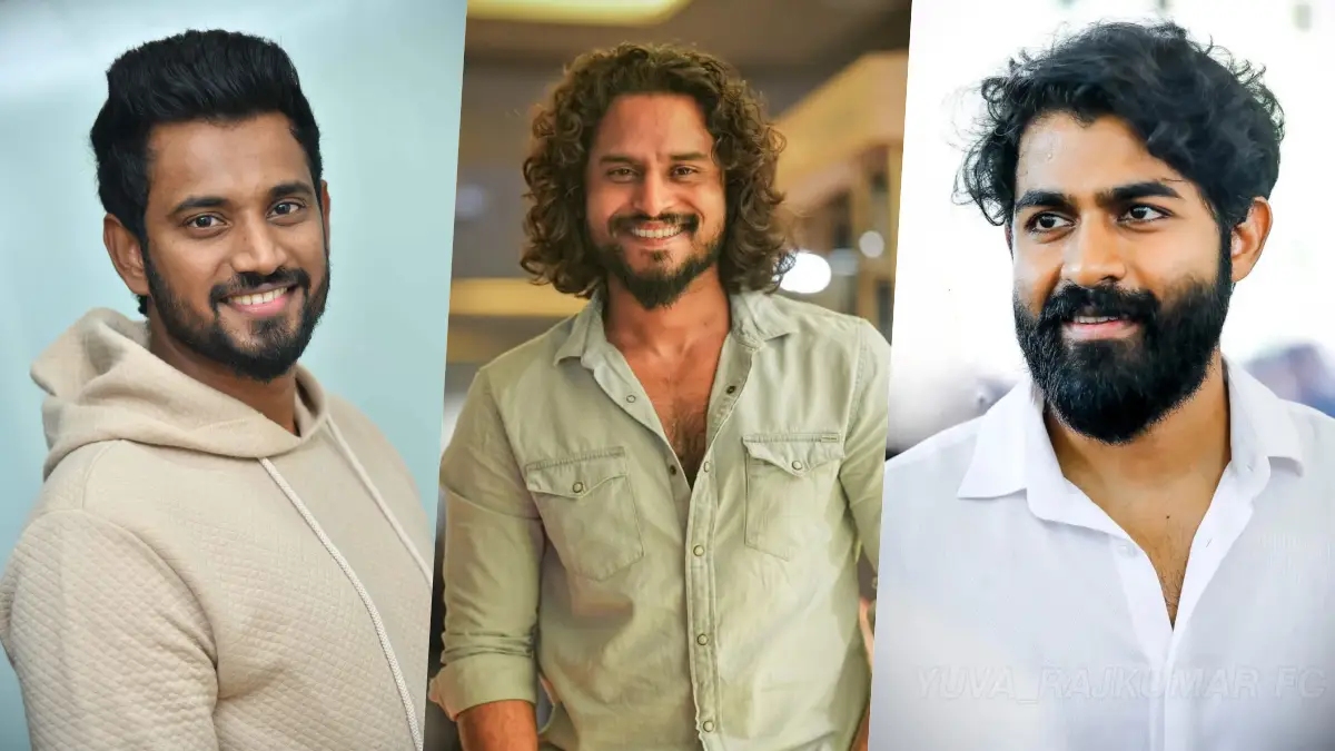 ಸ್ಯಾಂಡಲ್‌ವುಡ್‌ನ ಟಾಪ್ 5 ಯುವ ನಟರ ಪಟ್ಟಿ ಇಲ್ಲಿದೆ. 