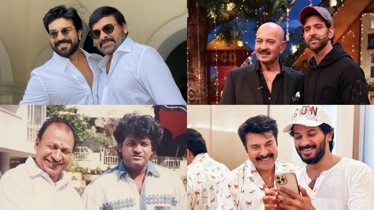 ಭಾರತೀಯ ಸಿನಿಮಾರಂಗದ ಯಶಸ್ವಿ ಅಪ್ಪ-ಮಕ್ಕಳ ಸ್ಟಾರ್ ಜೋಡಿಗಳಿವು! 