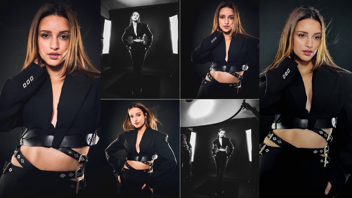 तृप्ति डिमरी का काला जादू, ब्लैक लुक में सिजलिंग लगी एक्ट्रेस