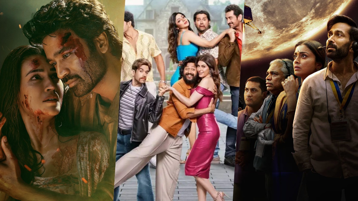 Upcoming Hindi OTT Releases This Week: Tere Ishk Mein, Mastiii 4, Space Gen: Chandrayaan, And Many More