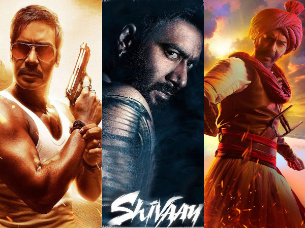 अजय देवगन की बेस्ट हिट फ़िल्में