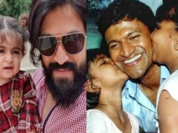 ಮುದ್ದಿನ ಪುತ್ರಿಯರೊಂದಿಗೆ ಸ್ಯಾಂಡಲ್​ವುಡ್ ನಟರು