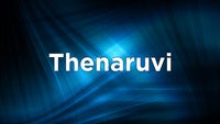 Thenaruvi