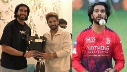 ಅಲ್ಲು ಅರ್ಜುನ್ ಪುತ್ರನಿಗೆ ಆರ್‌ಸಿಬಿ ಜೆರ್ಸಿ ನೀಡಿದ ಕ್ರಿಕೆಟಿಗ ವೆಂಕಟೇಶ್ ಅಯ್ಯರ್; ಭೇಟಿಯ ಉದ್ದೇಶವೇನು?