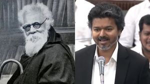 ಎಲ್ಲಾ ಪೆರಿಯಾರ್ ಸಿದ್ದಾಂತಗಳನ್ನು ನಾವು ಒಪ್ಪಲ್ಲ, ನಮಗೆ ದೇವರಲ್ಲಿ ನಂಬಿಕೆಯಿದೆ; ತಮಿಳುನಾಡು ಸಿಎಂ ವಿಜಯ್
