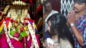 ಆಷಾಢ ಶುಕ್ರವಾರ ಹಿನ್ನೆಲೆ ಚಾಮುಂಡಿ ಬೆಟ್ಟಕ್ಕೆ ವಿಜಯಲಕ್ಷ್ಮಿ ದರ್ಶನ್ ಭೇಟಿ; ದರ್ಶನ್ ನೆನೆದ ಫ್ಯಾನ್ಸ್