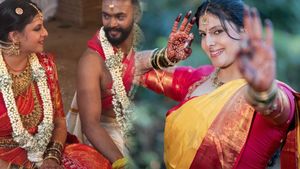 ಸದ್ದಿಲ್ಲದೇ ಮದುವೆಯಾದ 'ಯಾರೇ ನೀ ಮೋಹಿನಿ' ನಟಿ ಭಾರತಿ ಹೆಗಡೆ ; ಇಲ್ಲಿವೆ ಮದುವೆಯ ಸುಂದರ ಕ್ಷಣಗಳು