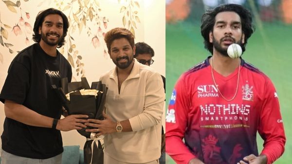 ಅಲ್ಲು ಅರ್ಜುನ್ ಪುತ್ರನಿಗೆ ಆರ್‌ಸಿಬಿ ಜೆರ್ಸಿ ನೀಡಿದ ಕ್ರಿಕೆಟಿಗ ವೆಂಕಟೇಶ್ ಅಯ್ಯರ್; ಭೇಟಿಯ ಉದ್ದೇಶವೇನು?