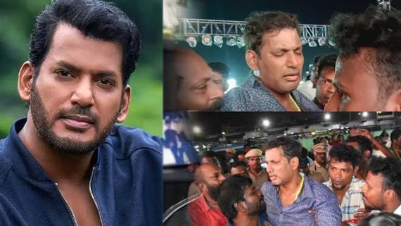 ವೇದಿಕೆ ಮೇಲೆ ಕುಸಿದು ಬಿದ್ದ ತಮಿಳು ನಟ ವಿಶಾಲ್, ನೆಚ್ಚಿನ ನಟನ ಸ್ಥಿತಿ ನೋಡಿ ಶಾಕ್ ಆದ ಫ್ಯಾನ್ಸ್..!
