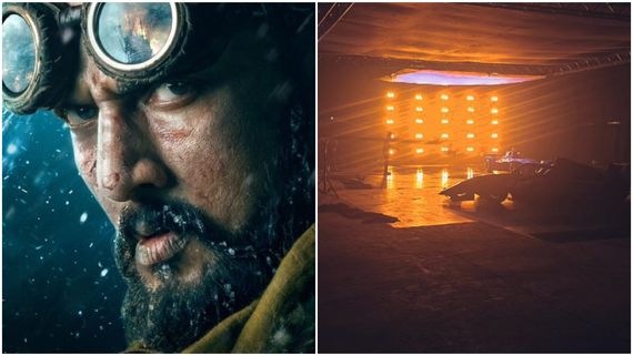 ಸುದೀಪ್ 'ಬಿಲ್ಲ ರಂಗ ಬಾಷ' ಸೆಟ್‌ನಲ್ಲಿ ಬುಜ್ಜಿ ಕಾರ್; ಫೋಟೊ ವೈರಲ್