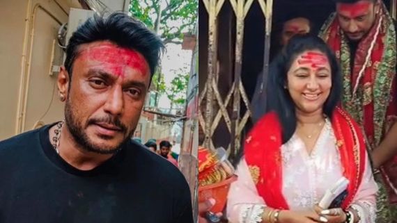 ಪತ್ನಿ ವಿಜಯಲಕ್ಷ್ಮಿ ಸಮೇತ ಕಾಮಕ್ಯ ದೇವಸ್ಥಾನಕ್ಕೆ ತೆರಳಿ ಹರಕೆ ತೀರಿಸಿದ ನಟ ದರ್ಶನ್