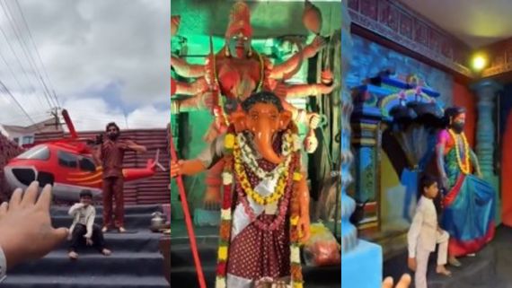 'ಪುಷ್ಪ'-2 ಪ್ರಪಂಚದಲ್ಲಿ ಗಣೇಶ ಮೂರ್ತಿ ಪ್ರತಿಷ್ಠಾಪನೆ; ಹೇಗಿದೆ ಸೆಟ್, ಎಷ್ಟು ಖರ್ಚಾಯ್ತು?