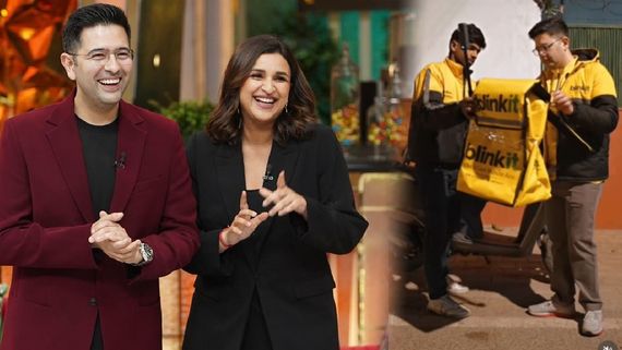 ಬ್ಲಿಂಕಿಟ್ ಡೆಲಿವರಿ ಬಾಯ್‌ ಆದ ಬಾಲಿವುಡ್ ನಟಿ ಪರಿಣಿತಿ ಚೋಪ್ರಾ ಗಂಡ ರಾಘವ್ ಚಡ್ಡಾ