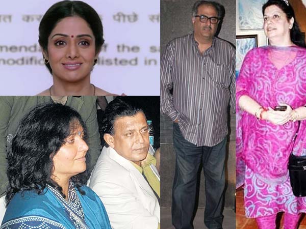 ಶ್ರೀದೇವಿ, ಮಿಥುನ್ ಚಕ್ರವರ್ತಿ, ಬೋನಿ ಕಪೂರ್