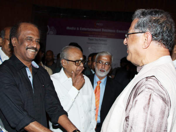 ರಜನಿ, ಬಾಲಚಂದರ್, ಕಾರ್ನಾಡ್ ಸಂಗಮ