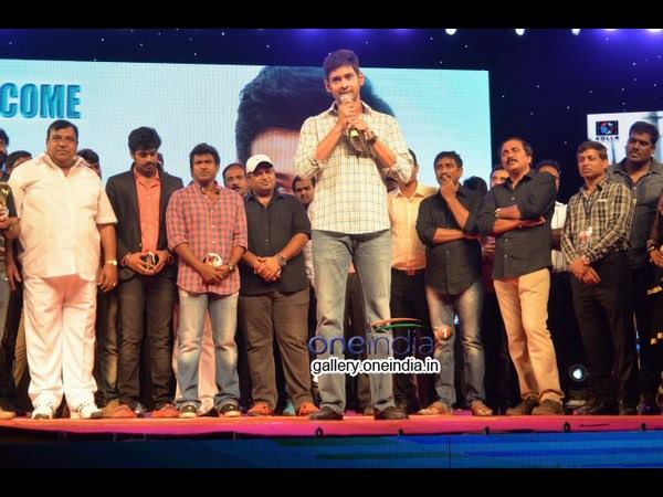 ತೆಲುಗಿನಲ್ಲೇ ಮಾತು ಆರಂಭಿಸಿದ ಮಹೇಶ್ 