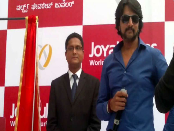 ಜಾಯ್ ಅಲುಕಾಸ್ ರಾಯಭಾರಿಯಾಗಿಯೂ ಸುದೀಪ್