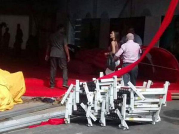 ಶೋಗೂ ಮುನ್ನ ನಟಿ ಅಮಿ ಆಗಮನ