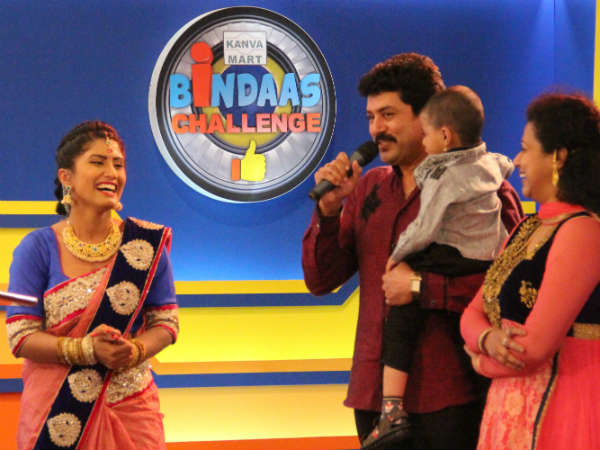 Bindaas Challenge - Reality show on Udaya TV scores century