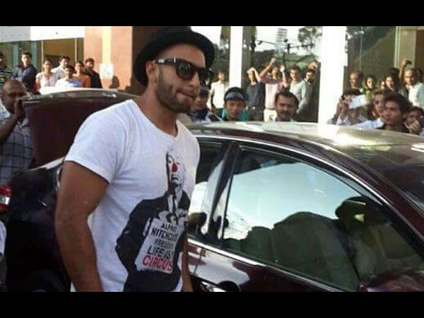 Deepika Padukone and Ranveer Singh in Bengaluru2