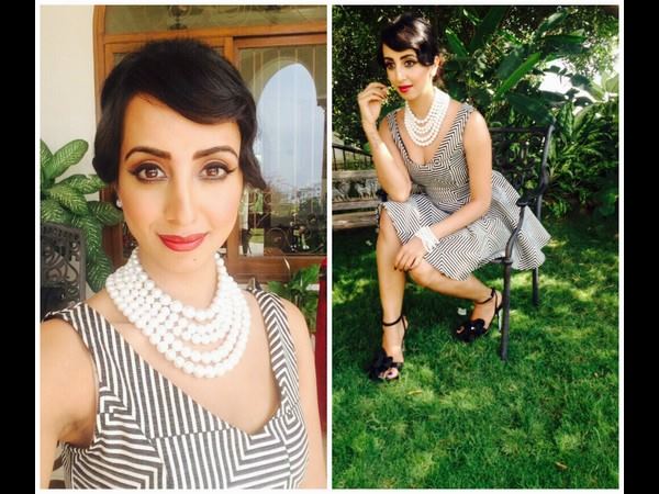 Actress Sanjjanna's Dangerous look