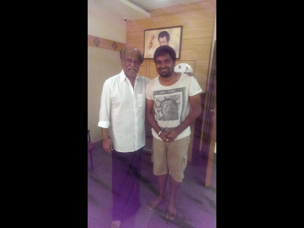 Director Pawan Wadeyar meets Super Star Rajinikanth