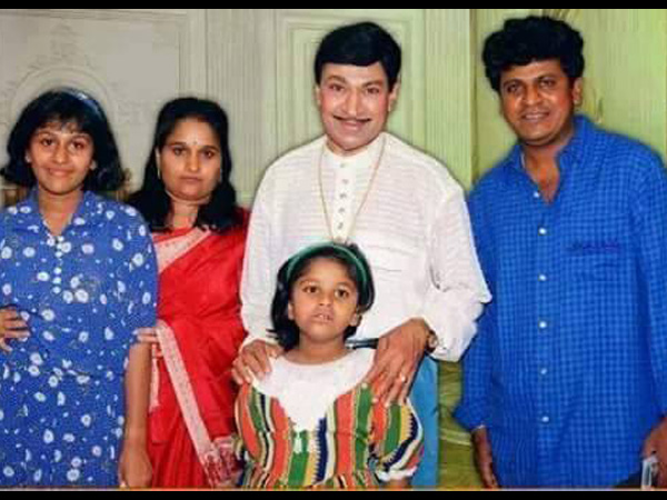 ತಂದೆ ಜೊತೆ ಶಿವಣ್ಣ ಕುಟುಂಬ