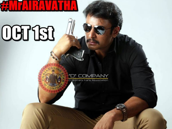 WATCH: 'Mr Airavata' Mania At Santhosh Theatre; Darshan's Fans Go Crazy For Tickets