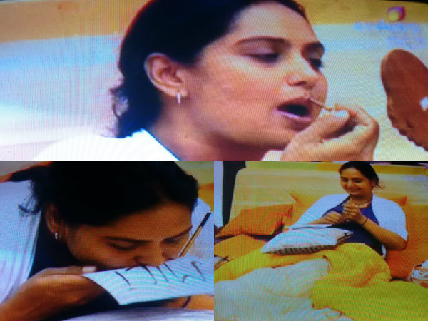 ಮಗಳನ್ನ ಮಿಸ್ ಮಾಡಿಕೊಂಡ ನಟಿ ಶ್ರುತಿ