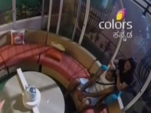 ಅಯ್ಯಪ್ಪಗೆ ಹೆಡ್ ಮಸಾಜ್!