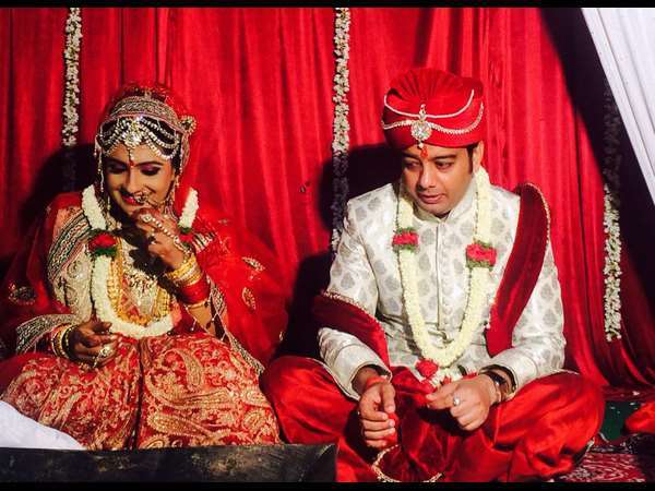 ಸಪ್ತಪದಿ ತುಳಿದ ನಟಿ ರೂಪಶ್ರೀ 