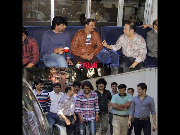 Actor Upendra watch well appreciated movie 'First Rank Raju' Actor Upendra watch well appreciated movie 'First Rank Raju'