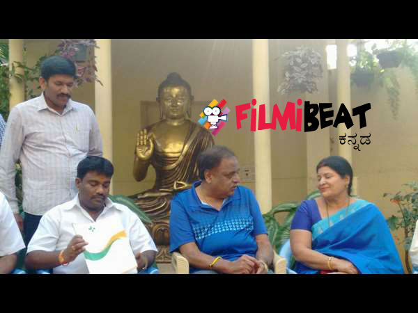 Buddha statue at Kannada Actor Ambareesh's house