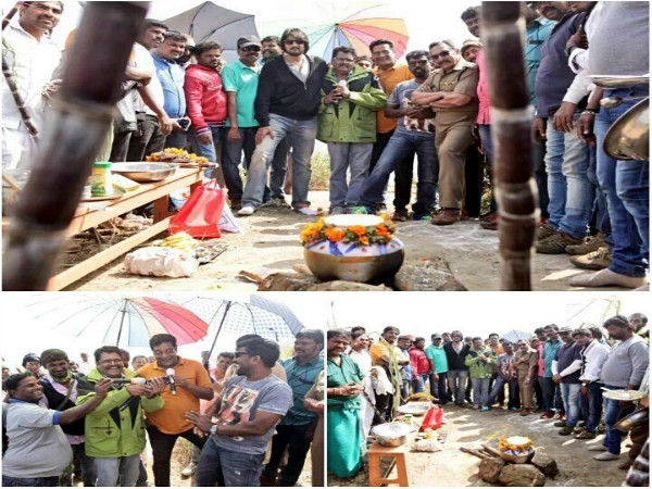 ಶೂಟಿಂಗ್ ಸೆಟ್ ನಲ್ಲಿ ಸಂಕ್ರಾಂತಿ