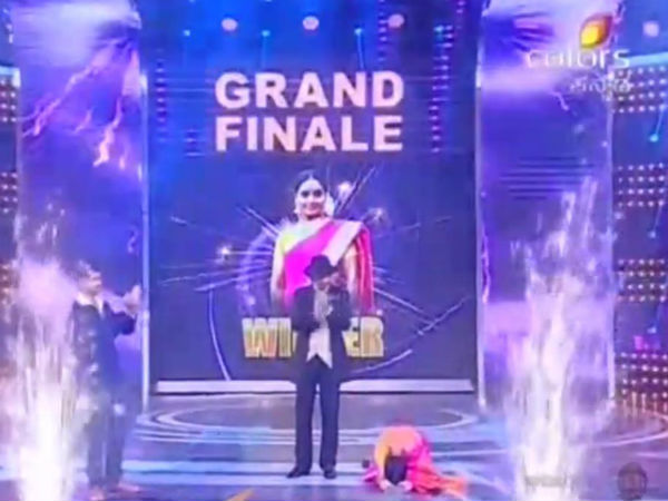 14 ವಾರ 'ಬಿಗ್ ಬಾಸ್' ಮನೆಯಲ್ಲಿದ್ದ ನಟಿ ಶ್ರುತಿ