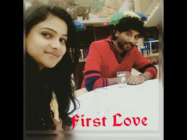 Huchcha Venkat singing for upcoming movie 'First Love'